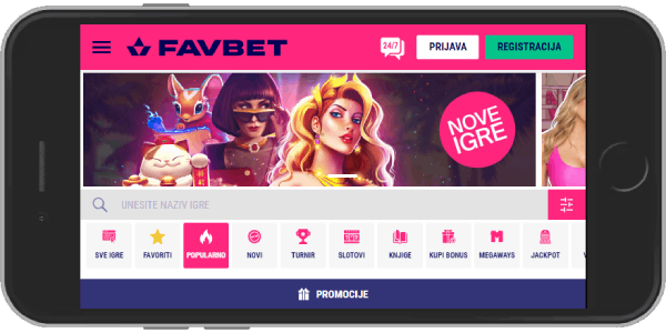 Favbet casino aplikacija